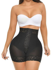 High Waist Push Up Shorts With 3 Rows Of Bootylicious Enhancement Snaps
