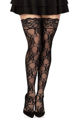 Stay Up Lace Thigh Highs