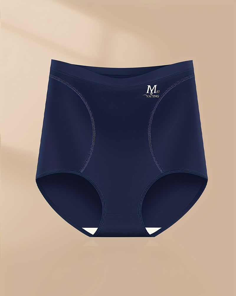Breathable Simple High-Waisted Underwear