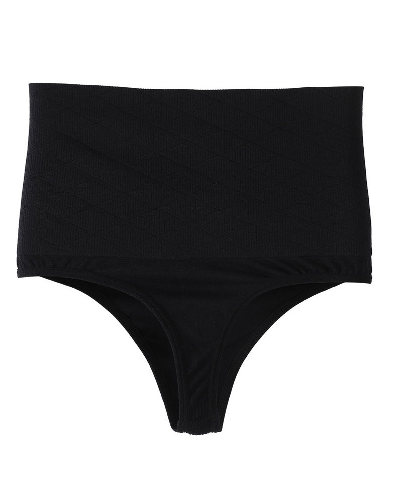 Sexy High Waist Tummy Thong
