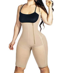 Postpartum Recovery Compression Garment  Side Zipper Tummy Control Shapewear Slimming Fajas