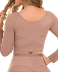 Shaper Tops for Women Arm Compression Post Surgery Front Closure Bra Tank Top Shapewear