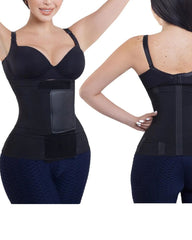 Latex Waist Trainers Vest for Women Plus Size Waist Cincher Corset Fajas Triple Belts