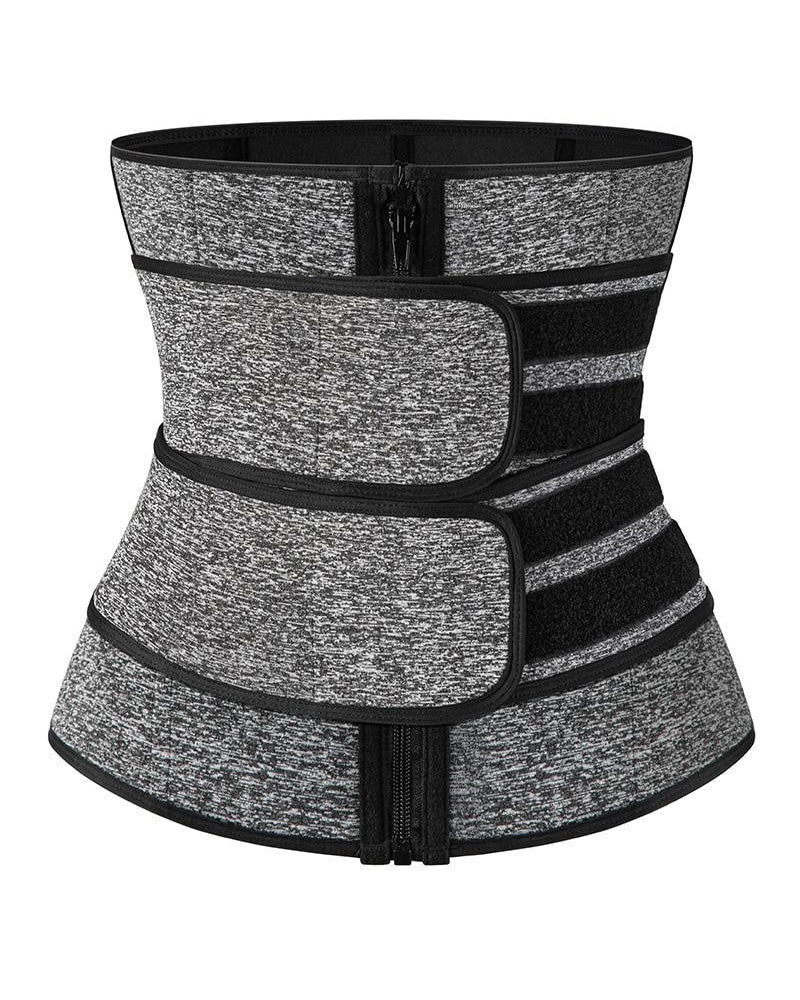 Neoprene Sauna Waist Trainer Corset Sweat Belt for Women Weight Loss Compression Trimmer Workout Fitness