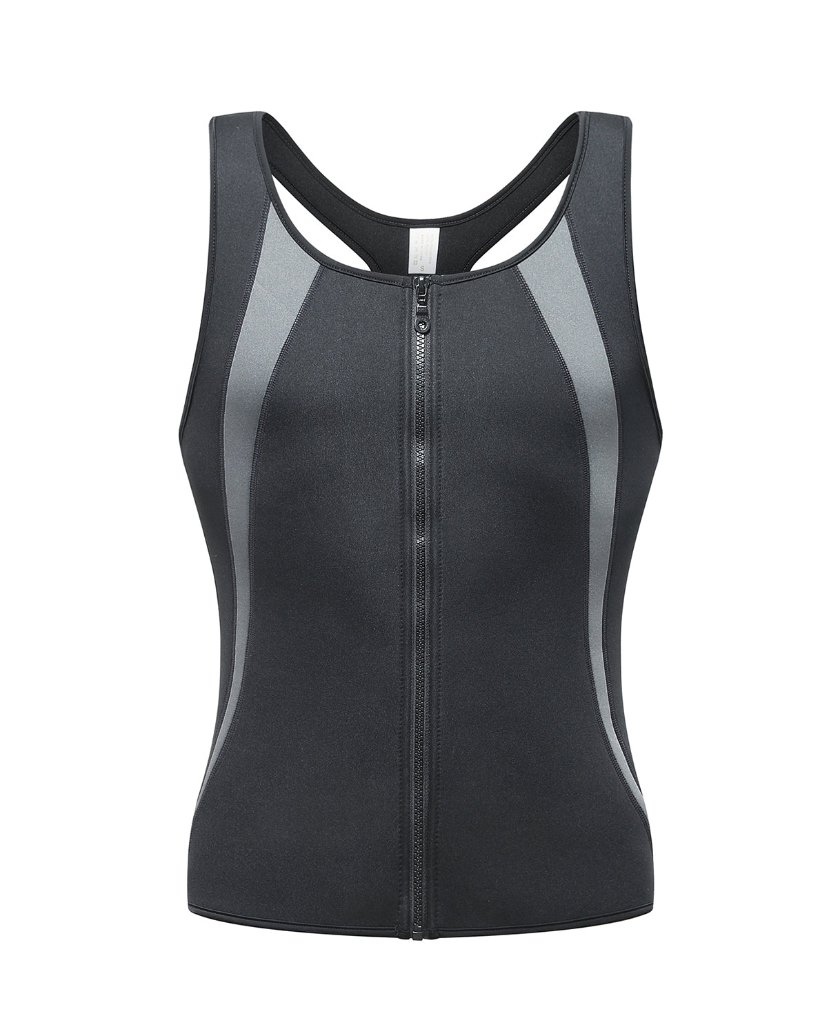 Mens Hot Shaper Tank Top Sweat Sauna Suit Waist Trainer Slimming Tummy Control Workout Exercise Vest for Weight Loss