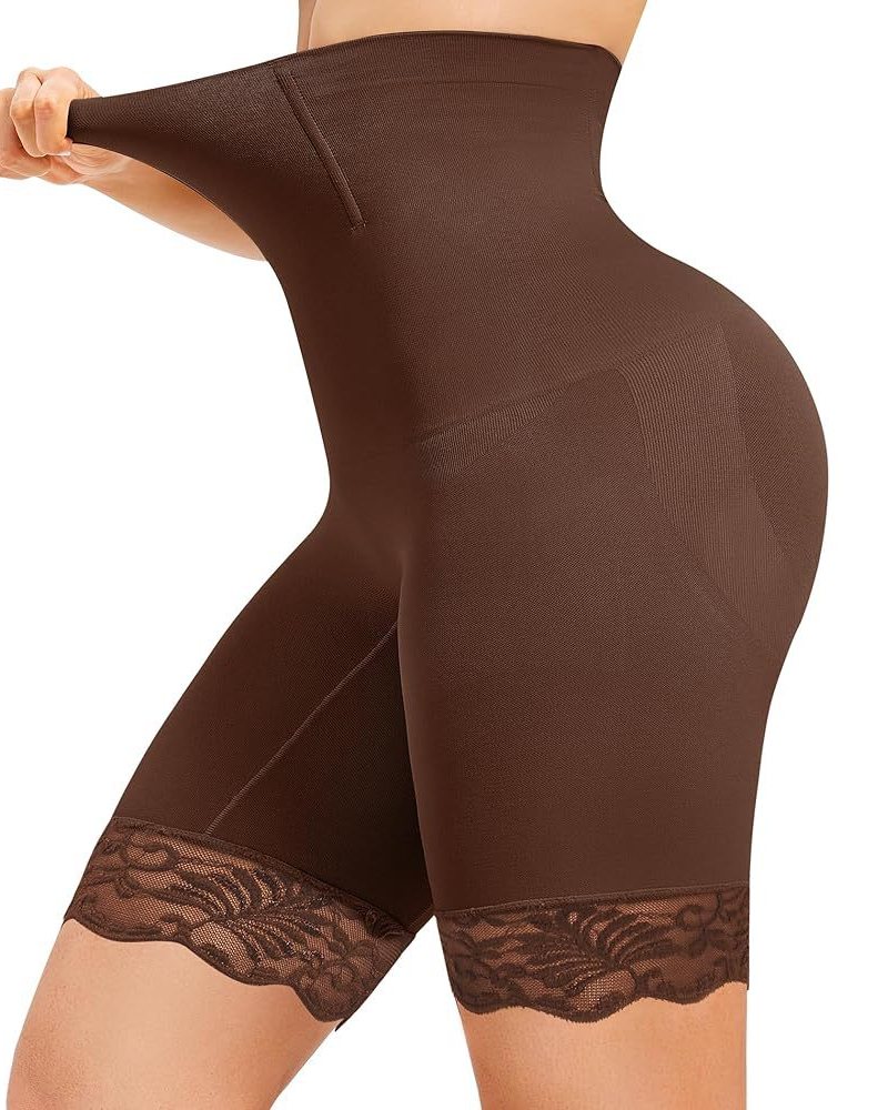 High-Waisted Tummy Control Butt Lifting Shapewear Shorts