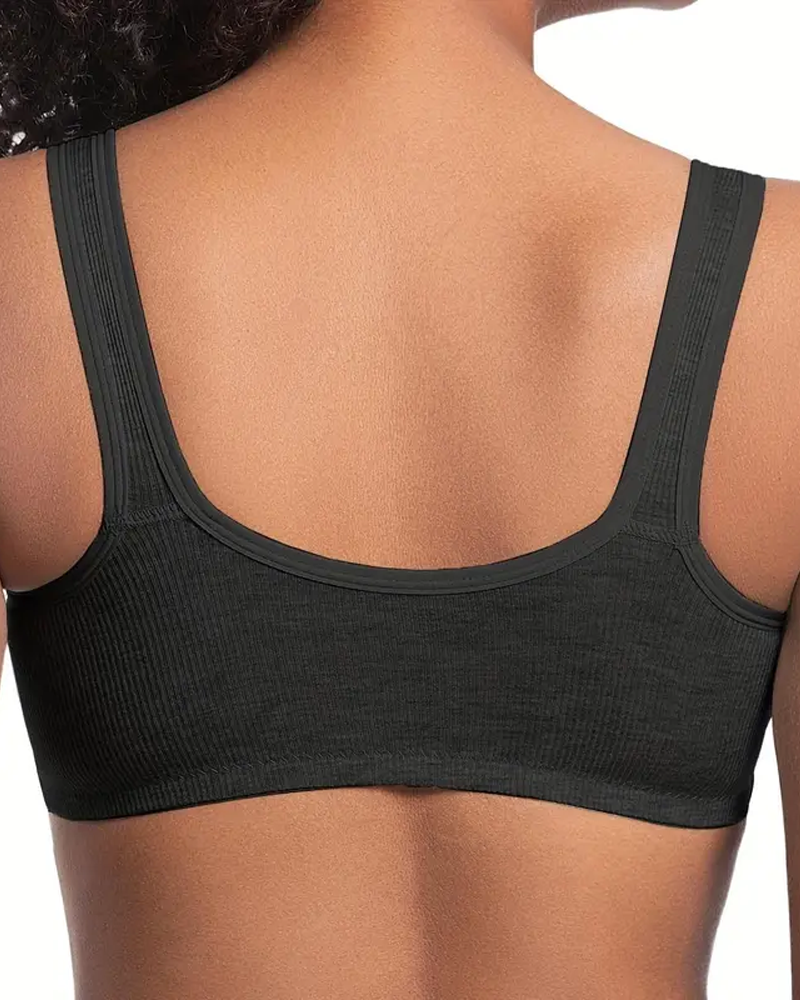Adjustable Front Closure Push Up Bra
