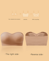 Non-Slip Invisible Strapless Bralette