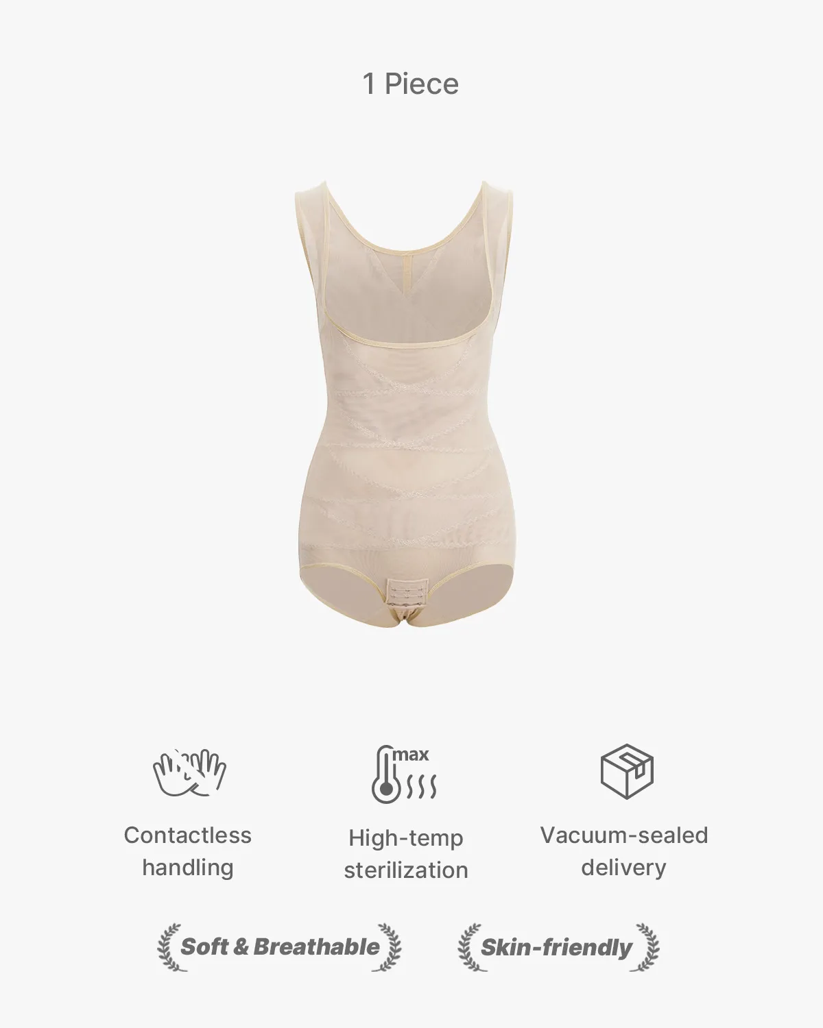 Mesh Tummy Tuck Body Triangle Shapewear