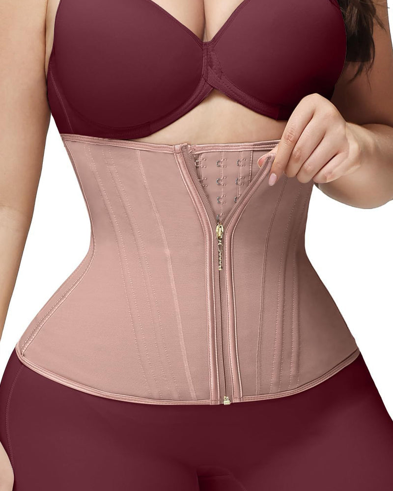 Zip & Breasted Body Shaper Tank Top
