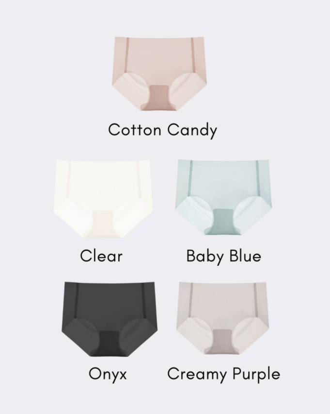 Cloud Comfort Seamless Panties Brief Kit of 5