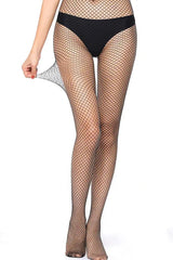 High-Waisted Fishnet Tights