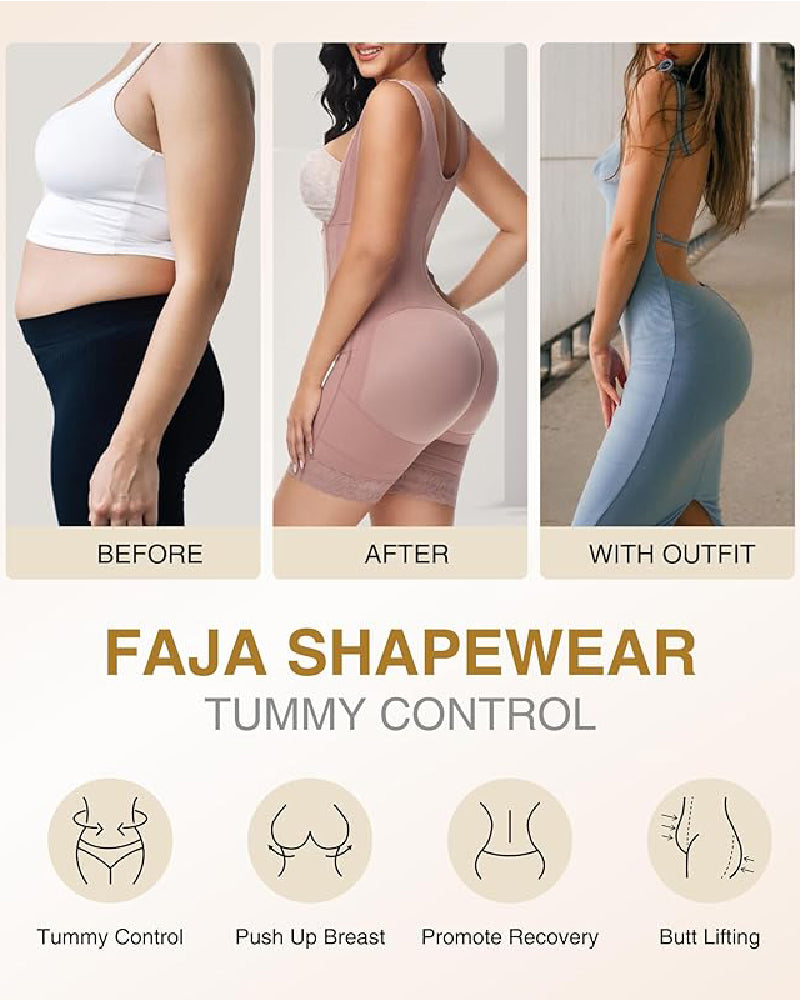 Fajas Post Surgery Tummy Tuck Compression Garment for Women Shapewear