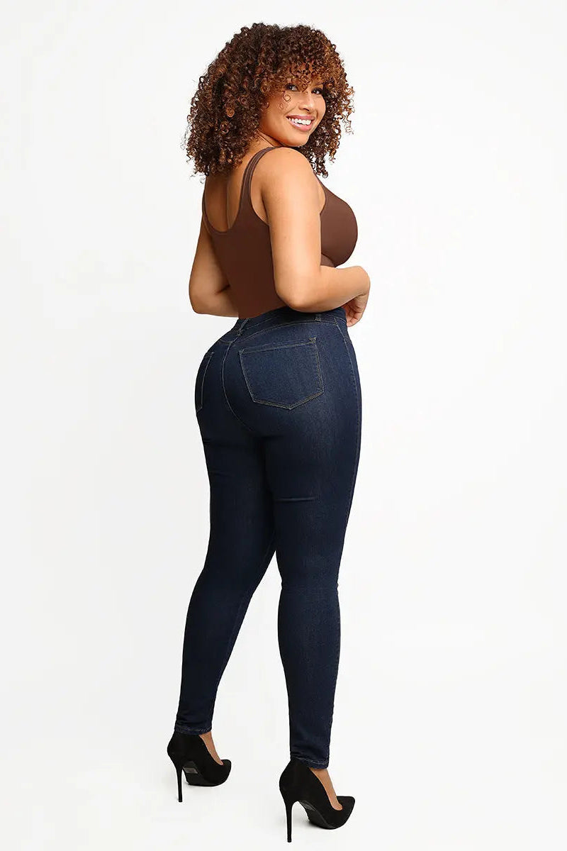 Classic Mocha Slimming Bodysuit Tank