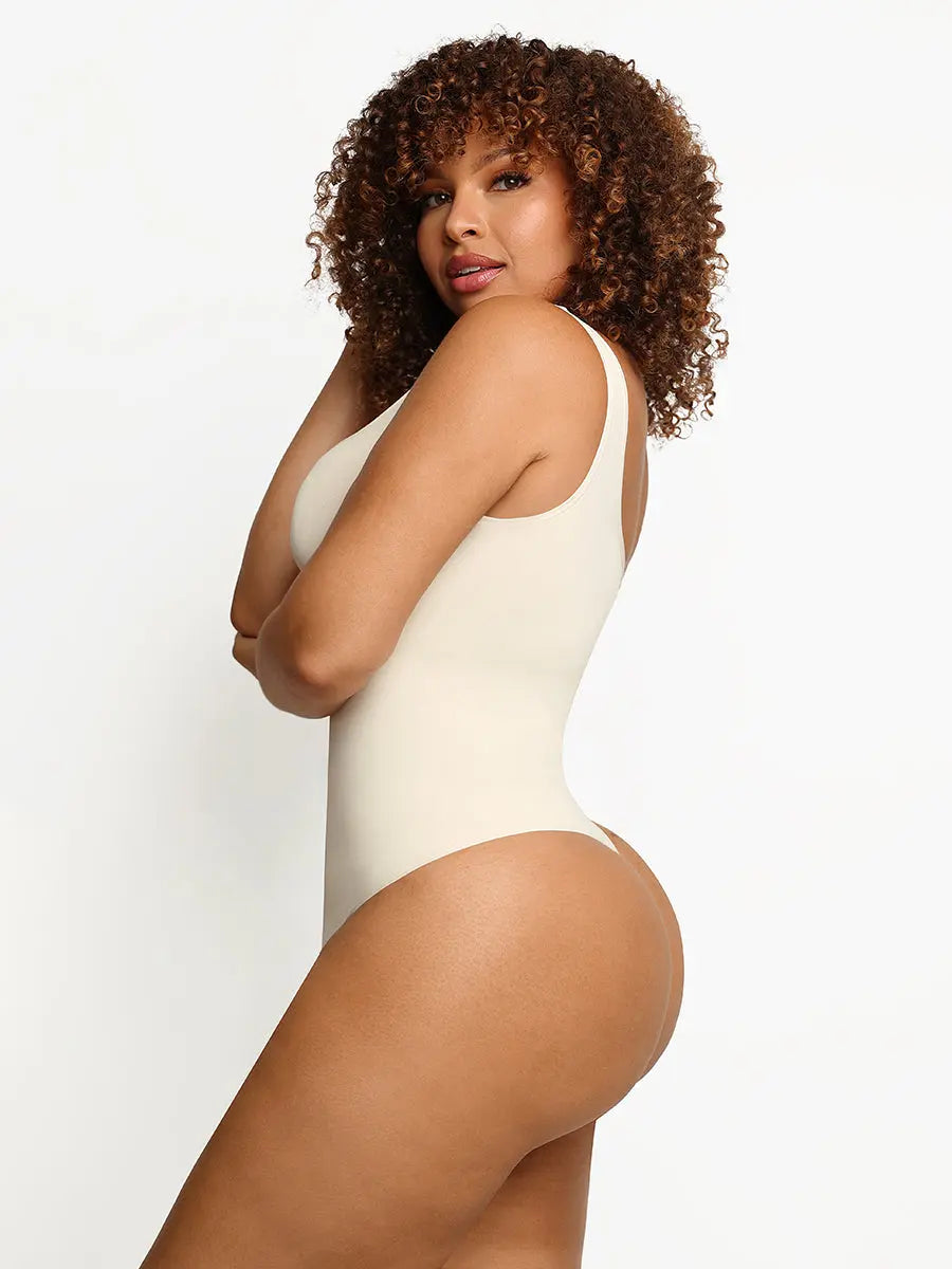 Classic Ivory Slimming Bodysuit Tank