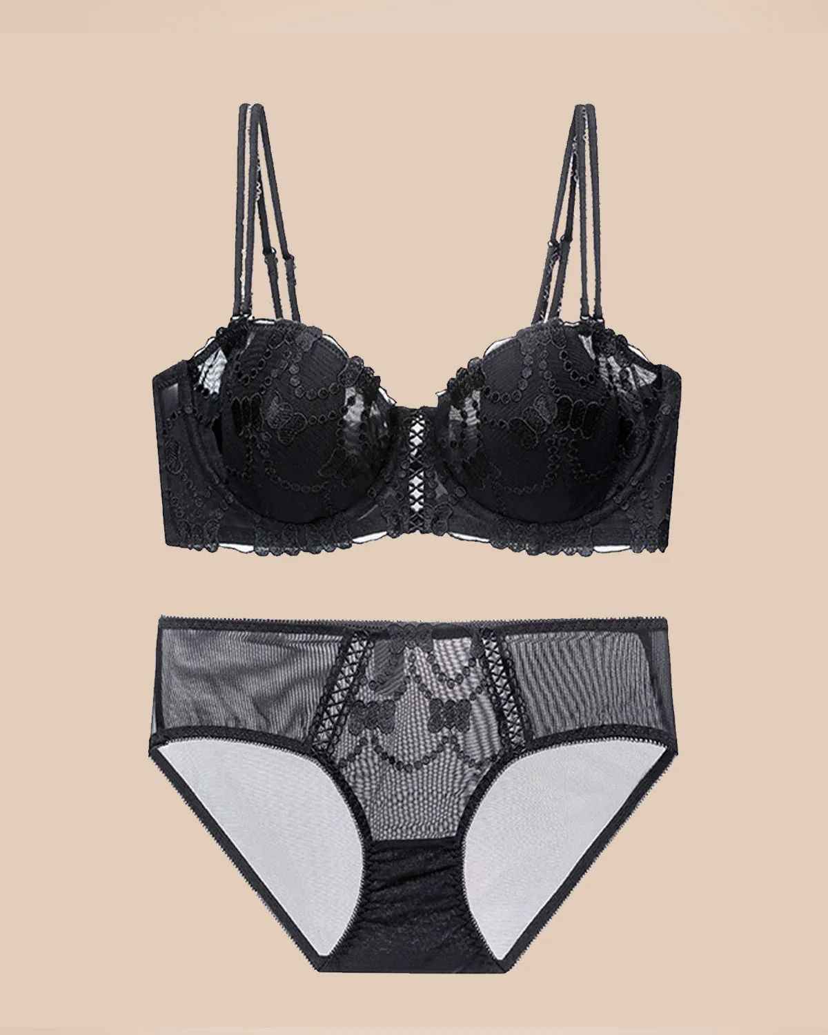 Sexy Lace Bra Panty Set
