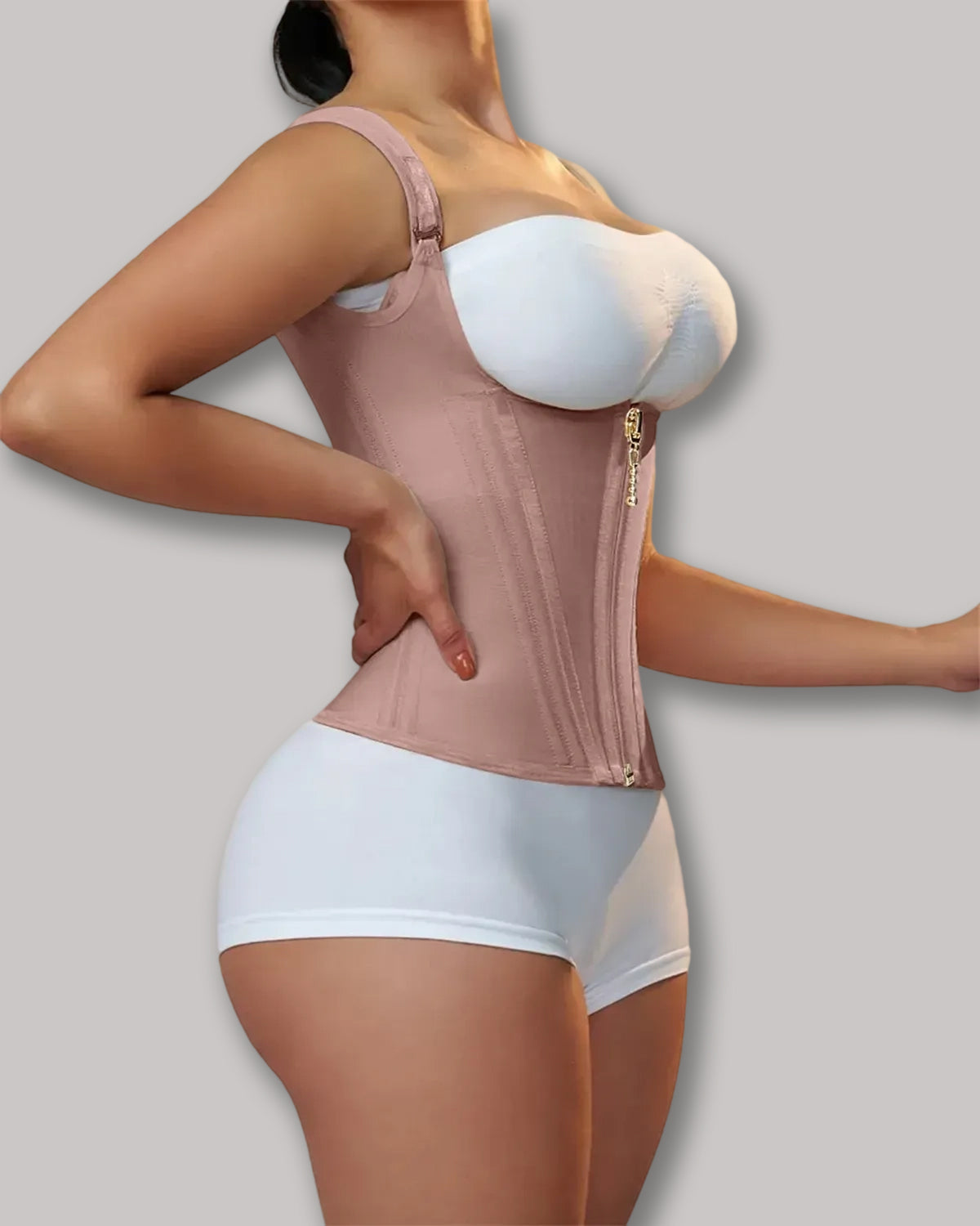 Waist Trainer for Women Corset Vest Body Shaper Cincher Trimmer Tank Top Sport Girdle with Steel Bones