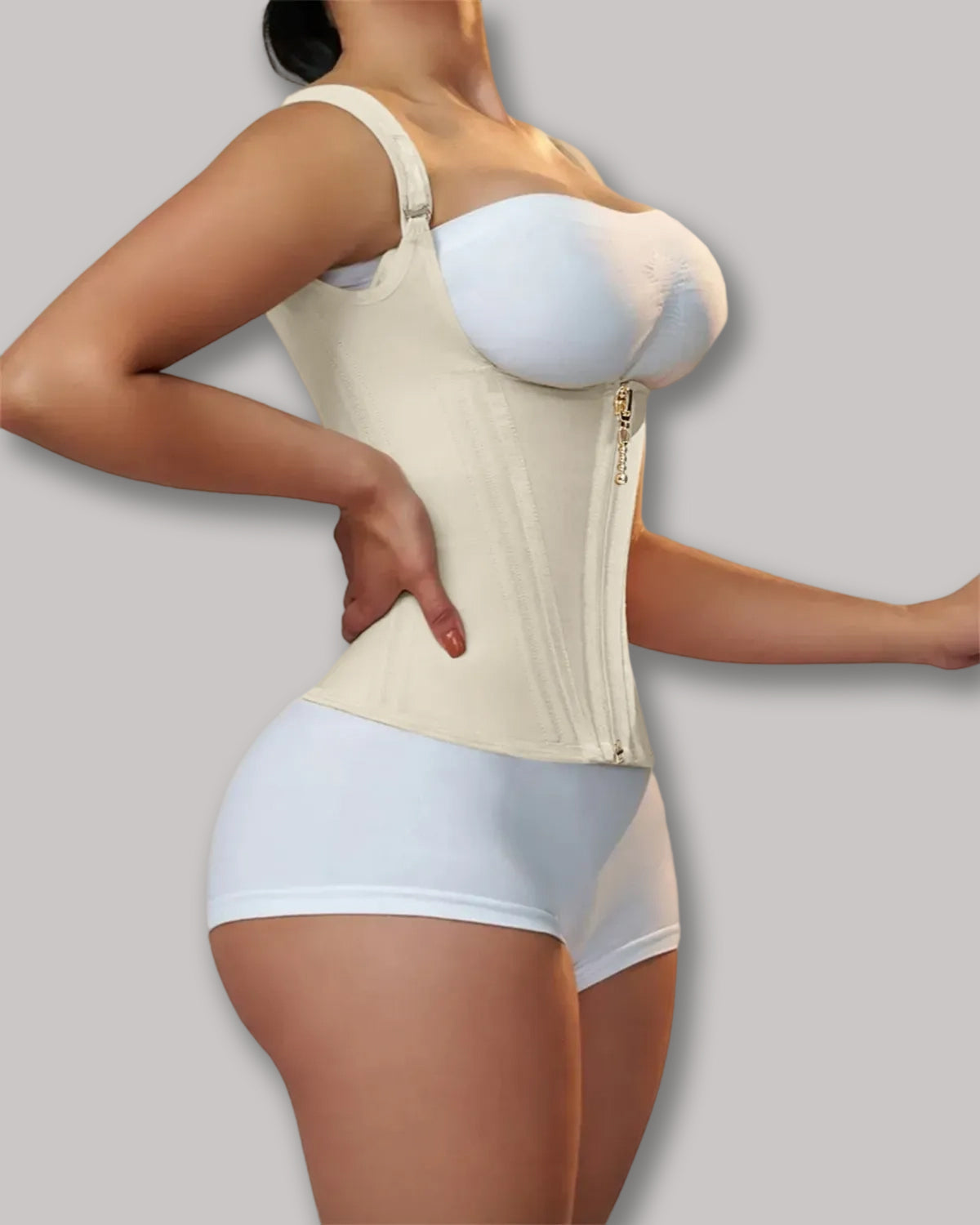 Waist Trainer for Women Corset Vest Body Shaper Cincher Trimmer Tank Top Sport Girdle with Steel Bones
