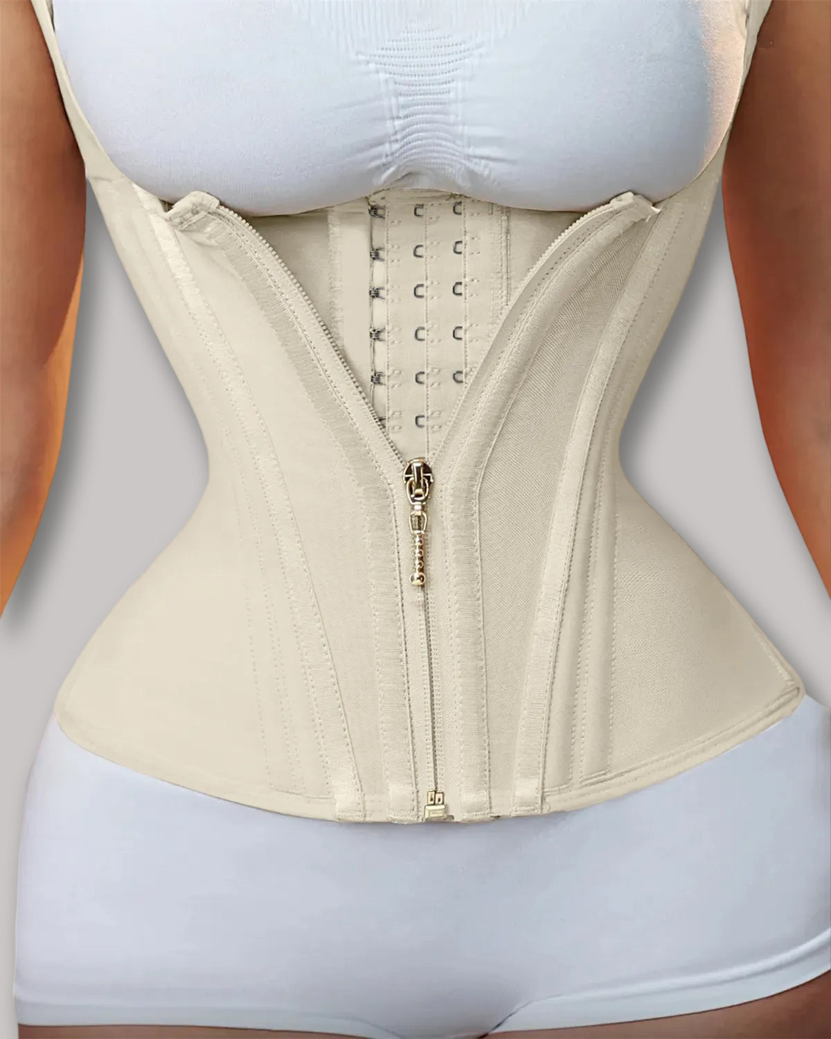 Waist Trainer for Women Corset Vest Body Shaper Cincher Trimmer Tank Top Sport Girdle with Steel Bones