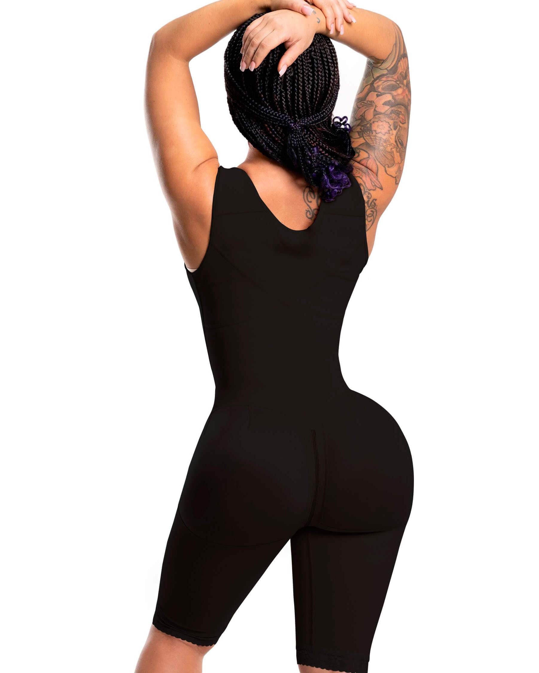 Sleeveless Breasted Open Bust Shapewear