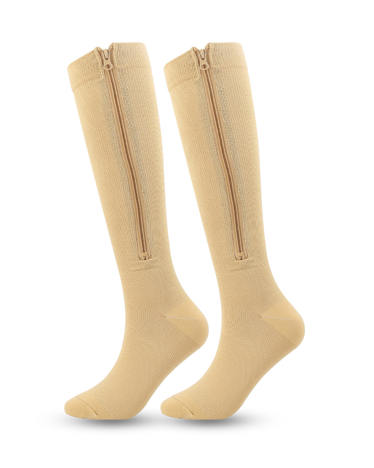 New Compression Zipper Elastic Socks