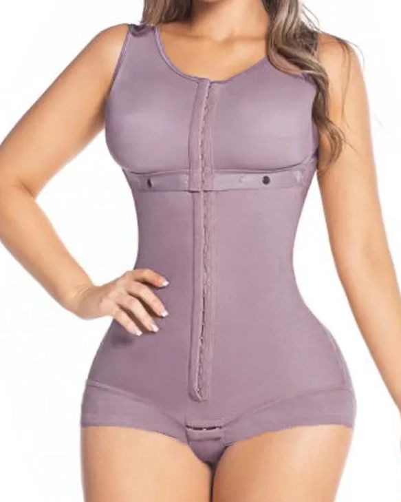 Shapewear For Women Hook And Eye Closure Breast Support Tummy Control Triangle Bodysuit Bodyshaper