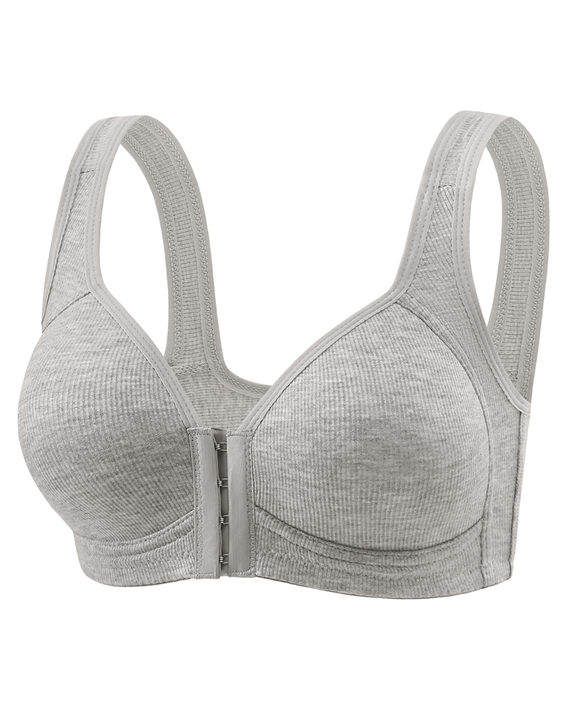 Adjustable Front Closure Push Up Bra