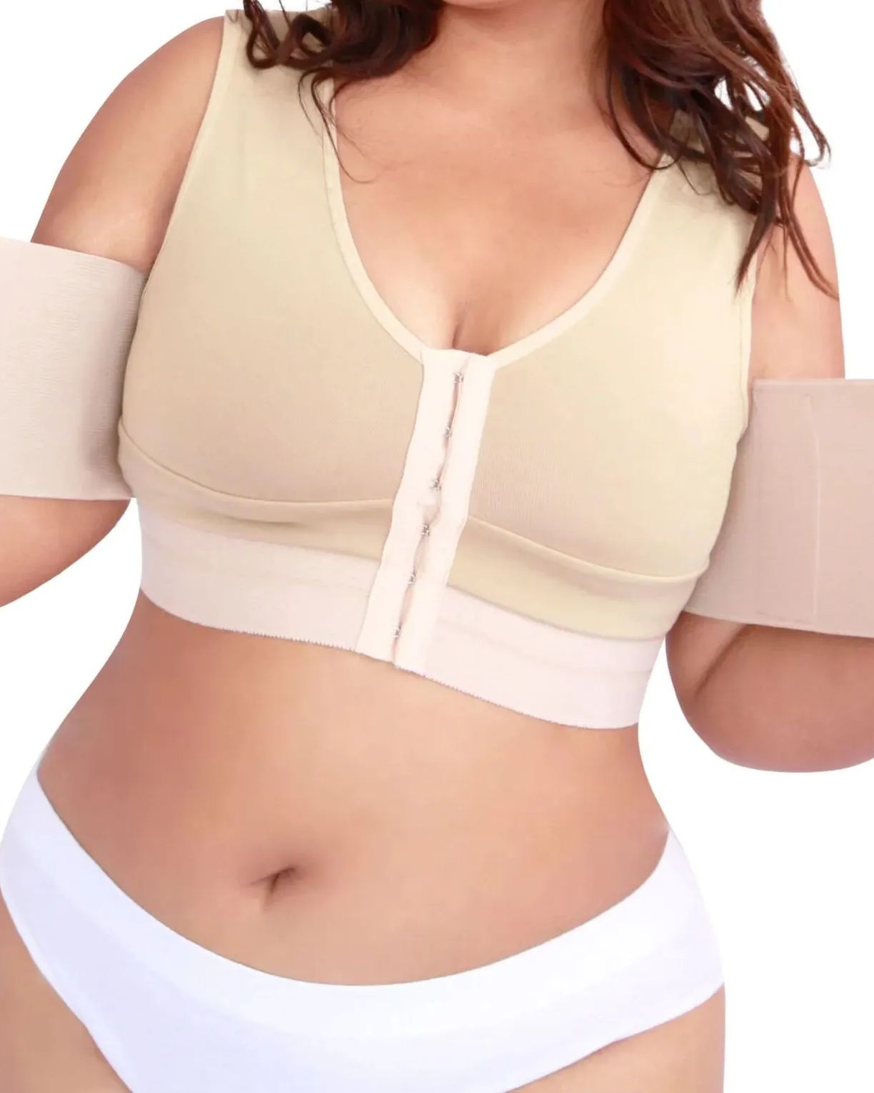 Womens' Front Closure Post-Surgery Posture Corrector Bra