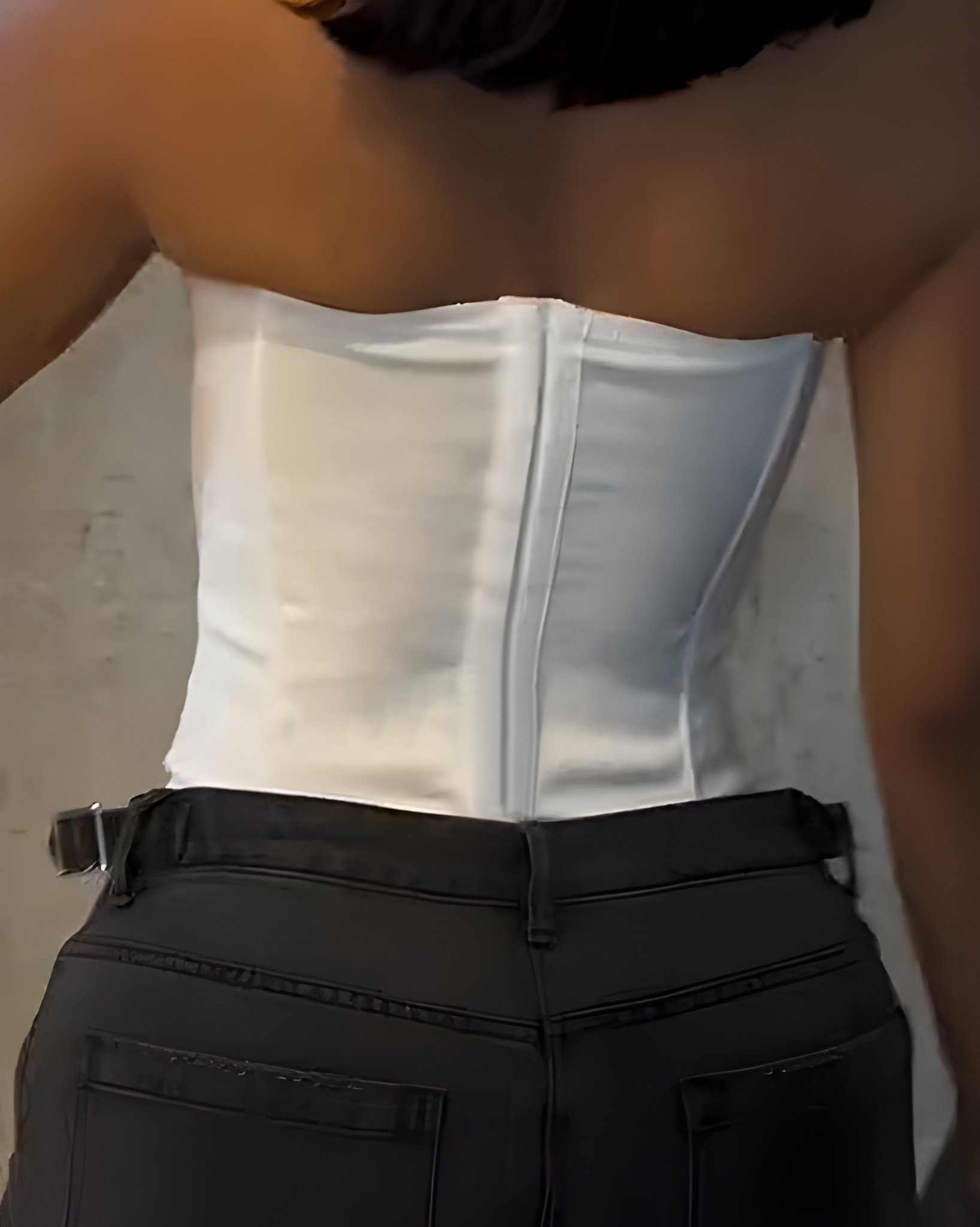 Bandeau Tie Slimming Corset Top