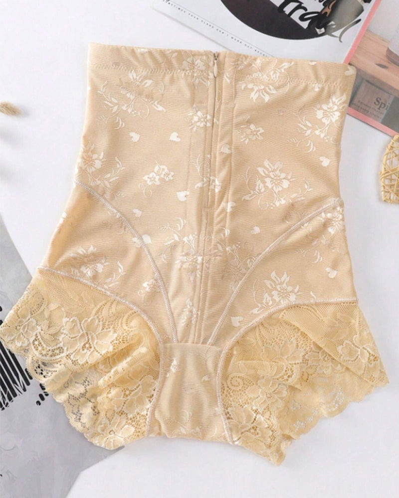 Tummy-Control Butt Lift Lace Seamless Panties