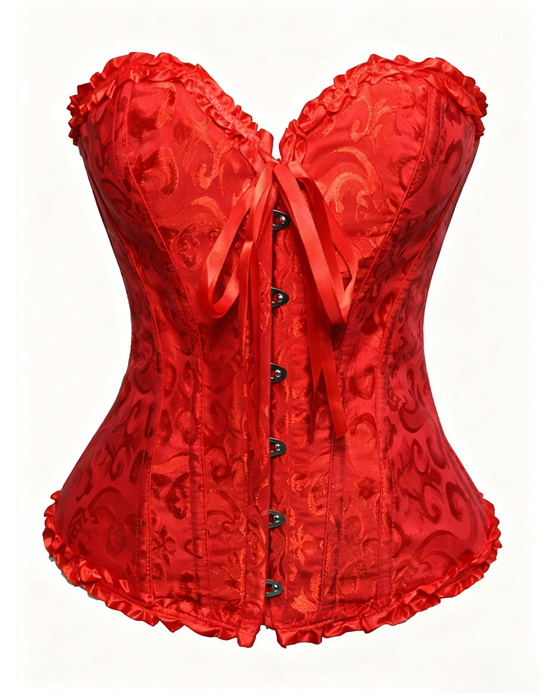 Lace-Up Waist Shaping Corset