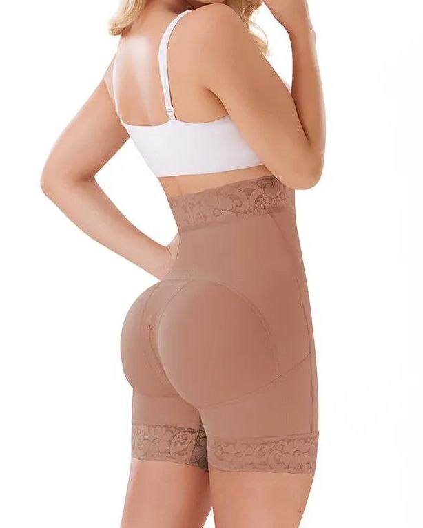 Butt Lifter High-Compression Girdle With Perineal Zipper