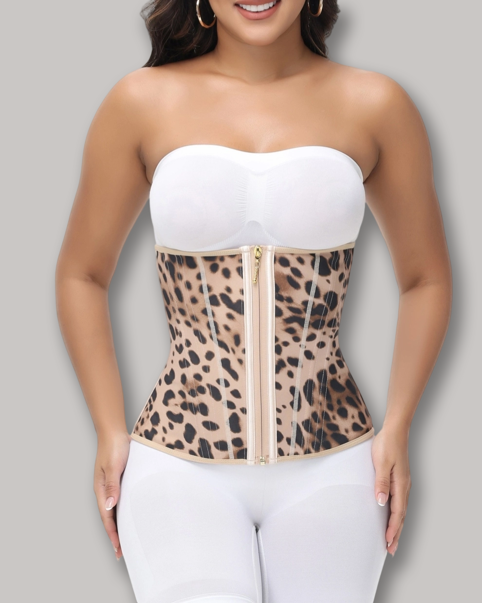 Zip & Breasted Body Shaper Tank Top