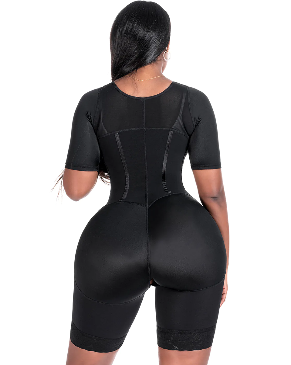 Shapewear for Women Tummy Control Fajas Waist Trainer Bodysuits Butt Lifter Upper Arm Compression Shaper