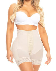 High Waist Push Up Shorts With 3 Rows Of Bootylicious Enhancement Snaps
