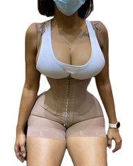 Women's Shapewear HOOK AND EYE CLOSURE Tummy Control  Adjustable Crotch  Open Bust Bodysuit