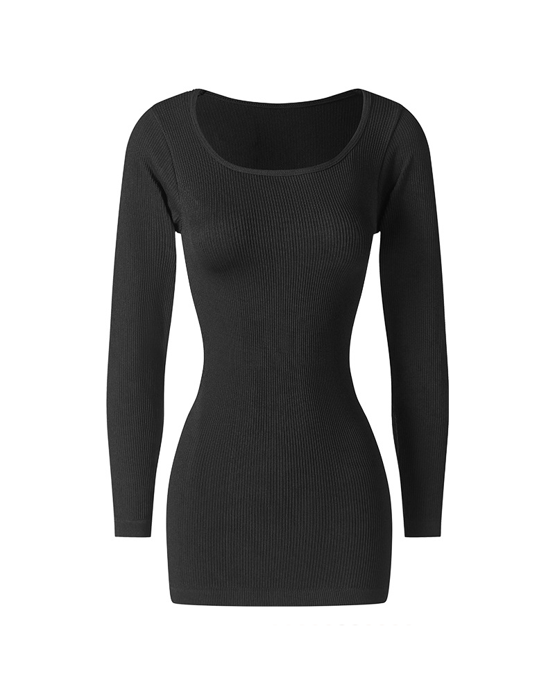 Seamless One-Piece Dress For Lifting Shaping And Tummy Control