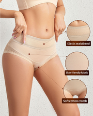 Postpartum Breathable Tummy Control Waist Shaper Butt Lifting Shapewear Underwear