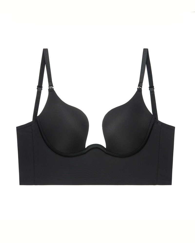 Seamless U-Shaped Backless Bra For Small Busts Providing Support And Preventing Sagging