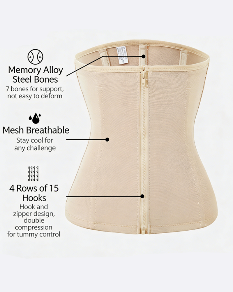 Thin Tummy Control And Shaping Belt With Fishbone Waist Trainer