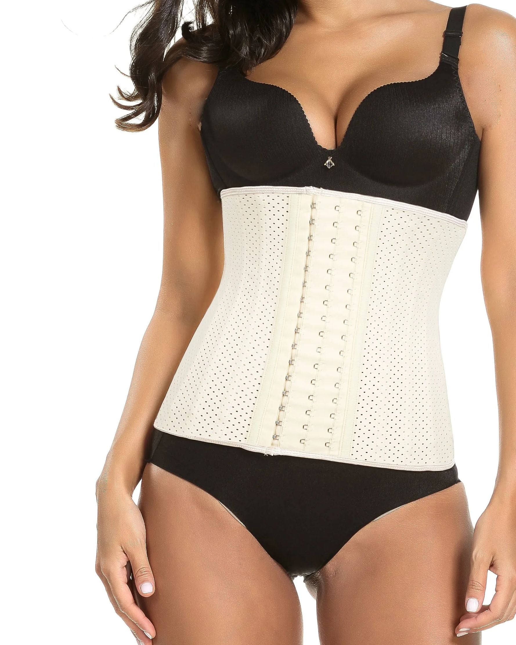 Corset Latex Buckle Waist Corset Belt LATEX Rubber Straps Corset