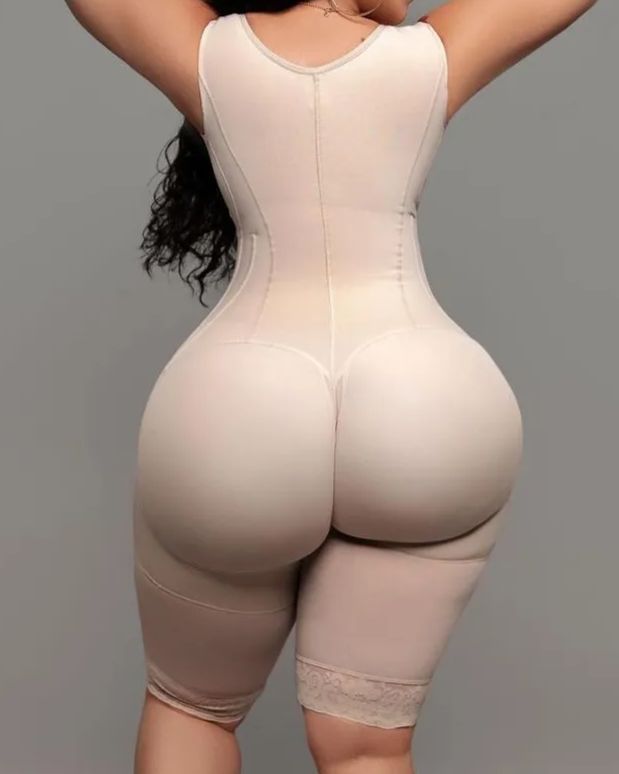 Compression Garment Tummy Control Fajas Adjustable Hook And Eye Front Closure Women Shapewear Post Liposuction