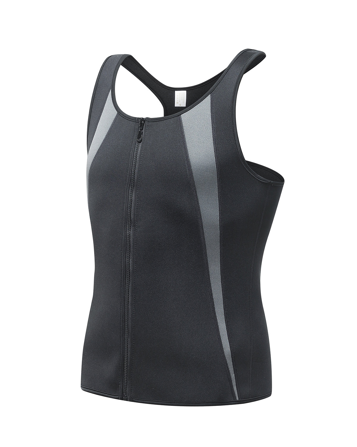 Mens Hot Shaper Tank Top Sweat Sauna Suit Waist Trainer Slimming Tummy Control Workout Exercise Vest for Weight Loss