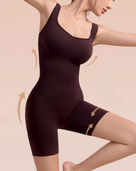 Open-Back Tummy Control Butt Lifter Shaping Bodysuit