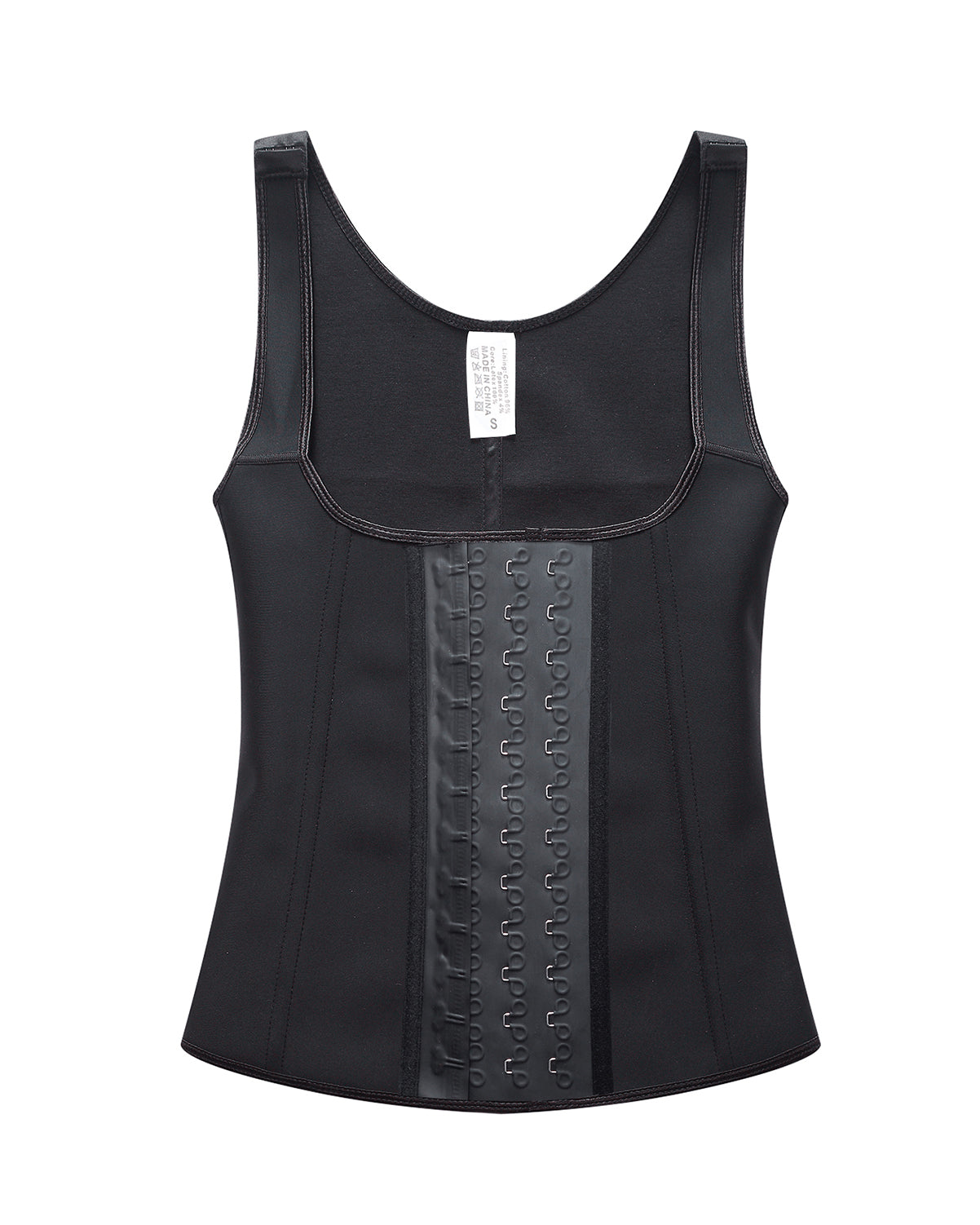 Corset Waist Trainer for Women's Weight Loss - Waist Cincher With Straps - Hook Vest Body Shaper