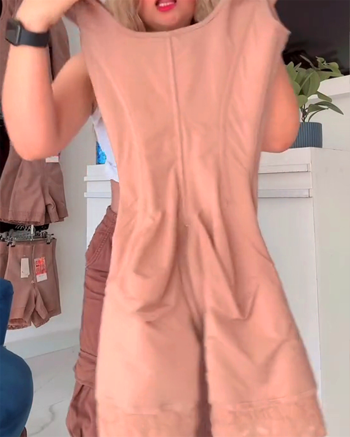 Buttoned Butt Lift Full Body Shaper