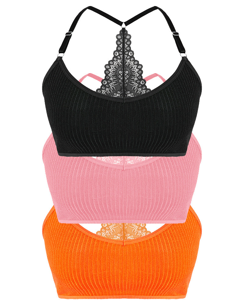 Adjustable Bra Vest With Double Shoulder Straps