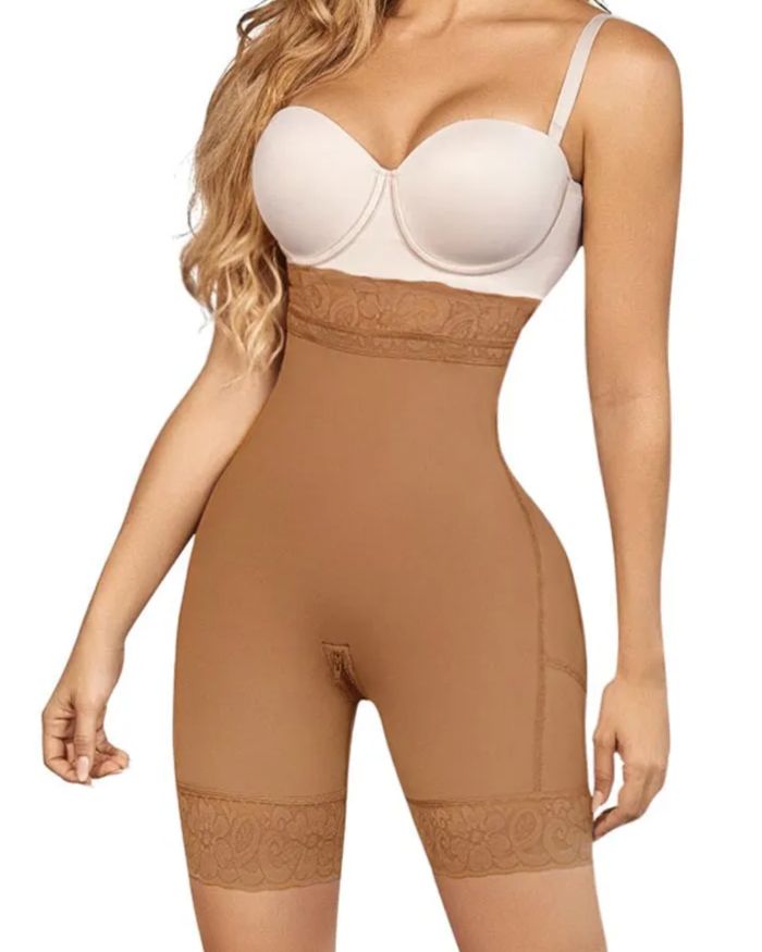 Women Butt Lifter High Waist Hip Enhancer Pads Underwear Shapewear Lace Padded Control Panties