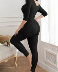 Long Sleeve Long Leg Shaping Garment After Liposuction