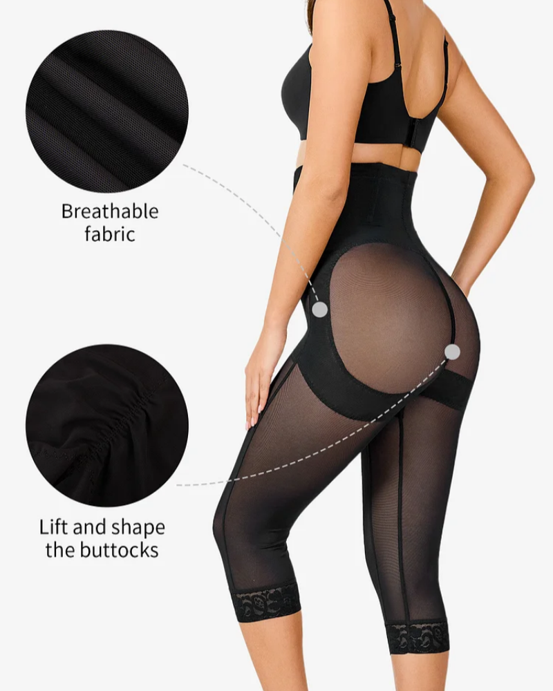 Curvy-faja Air Mesh Thigh Slimmer Pants